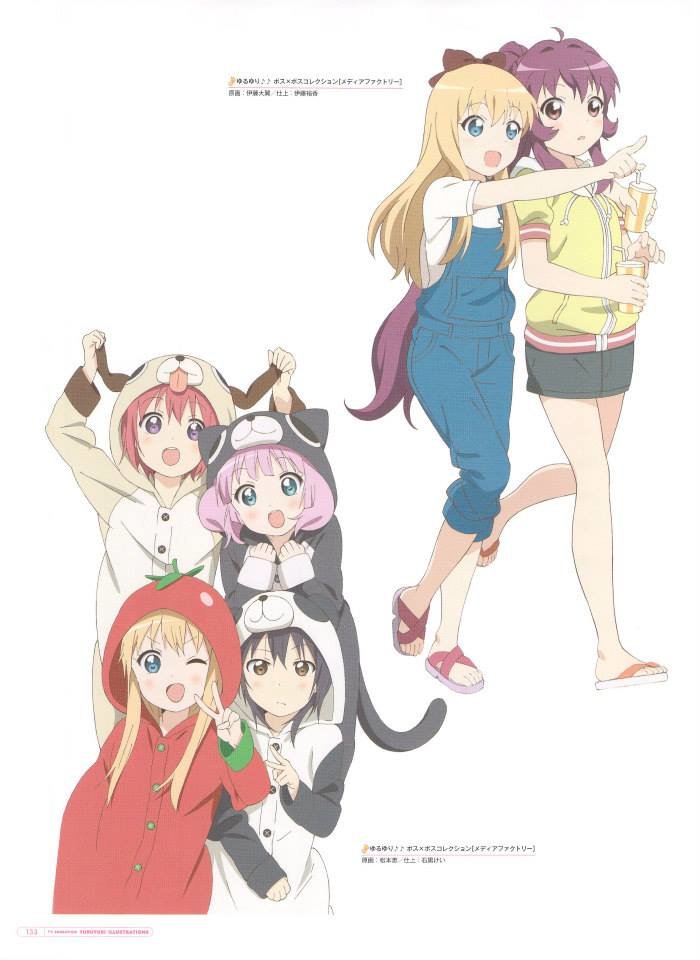 Yuru Yuri capítulo 0.03 página 56