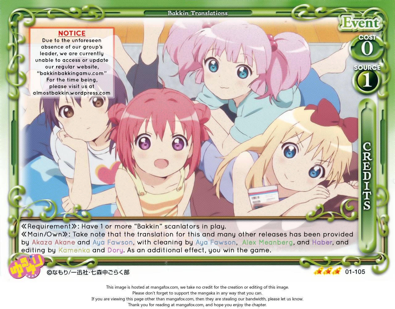 Yuru Yuri capítulo 100 página 14