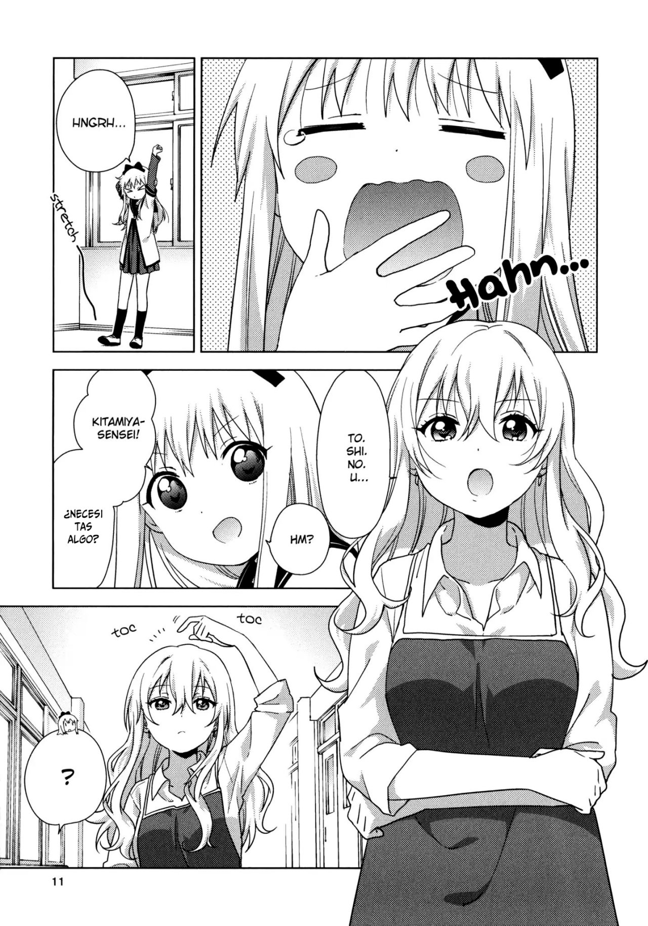 Yuru Yuri capítulo 128.1 página 10