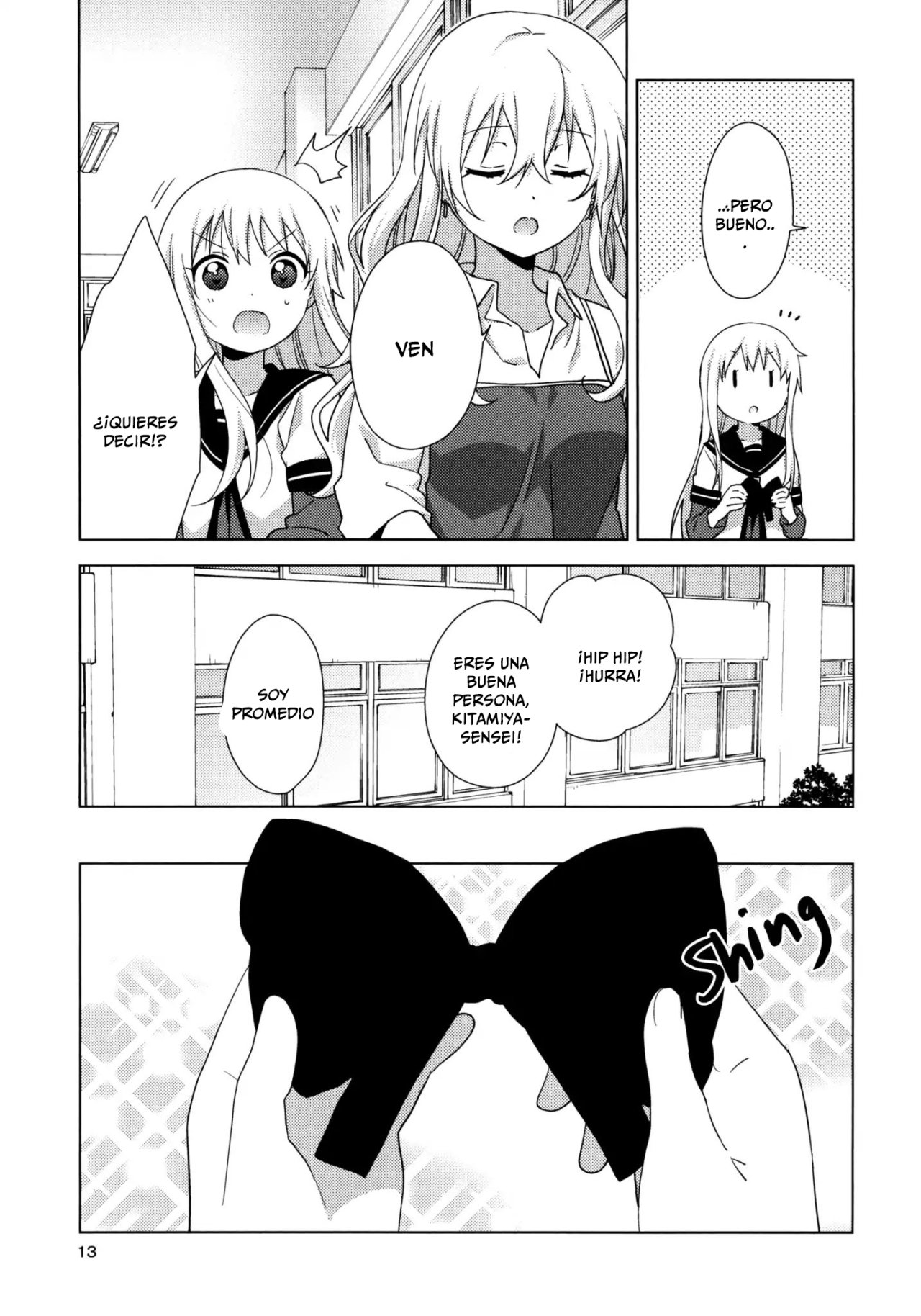 Yuru Yuri capítulo 128.1 página 12