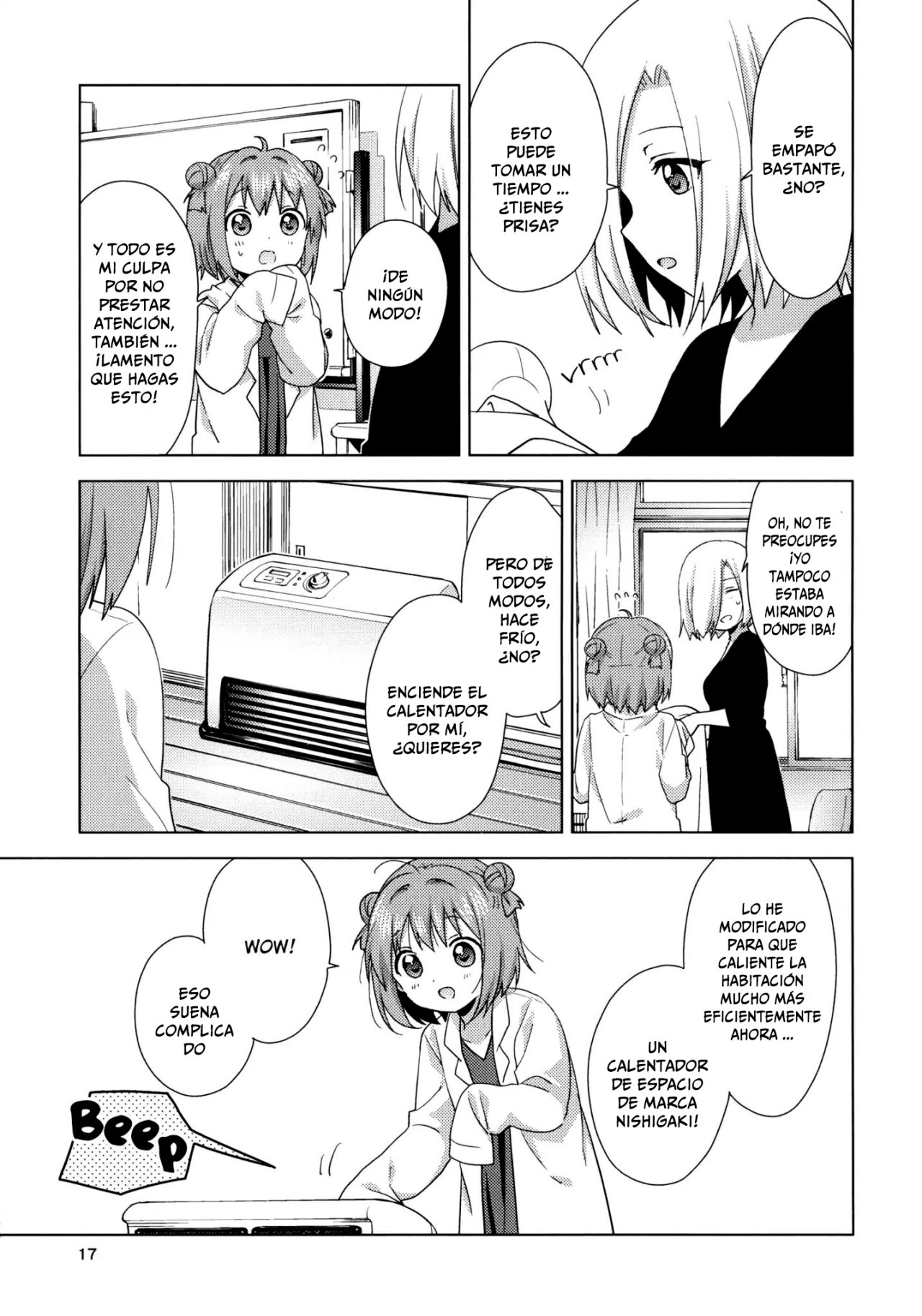 Yuru Yuri capítulo 128.1 página 16