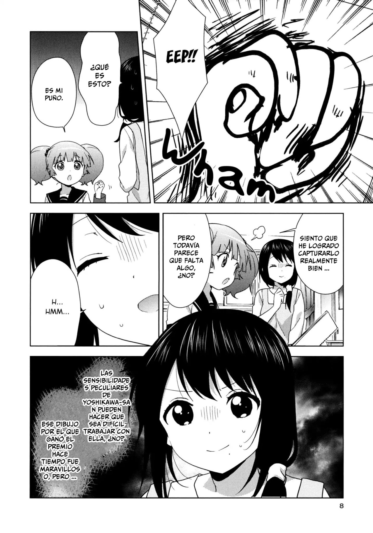 Yuru Yuri capítulo 128.1 página 7