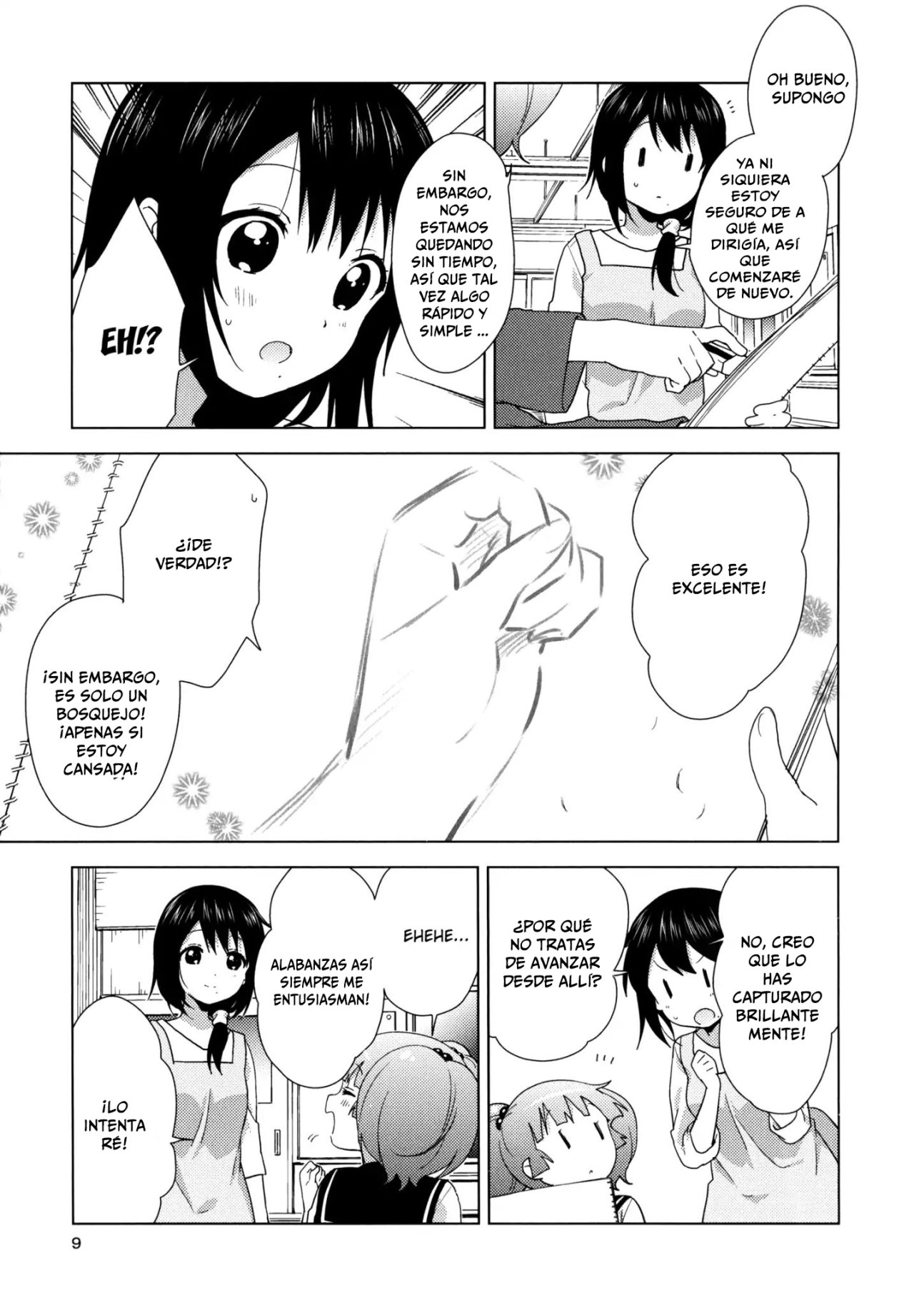 Yuru Yuri capítulo 128.1 página 8