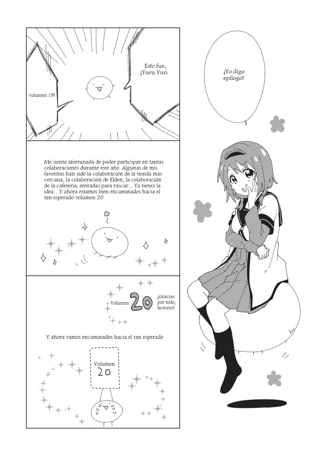 Yuru Yuri capítulo 158.5 página 1