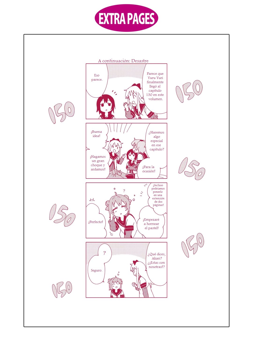 Yuru Yuri capítulo 158.5 página 5