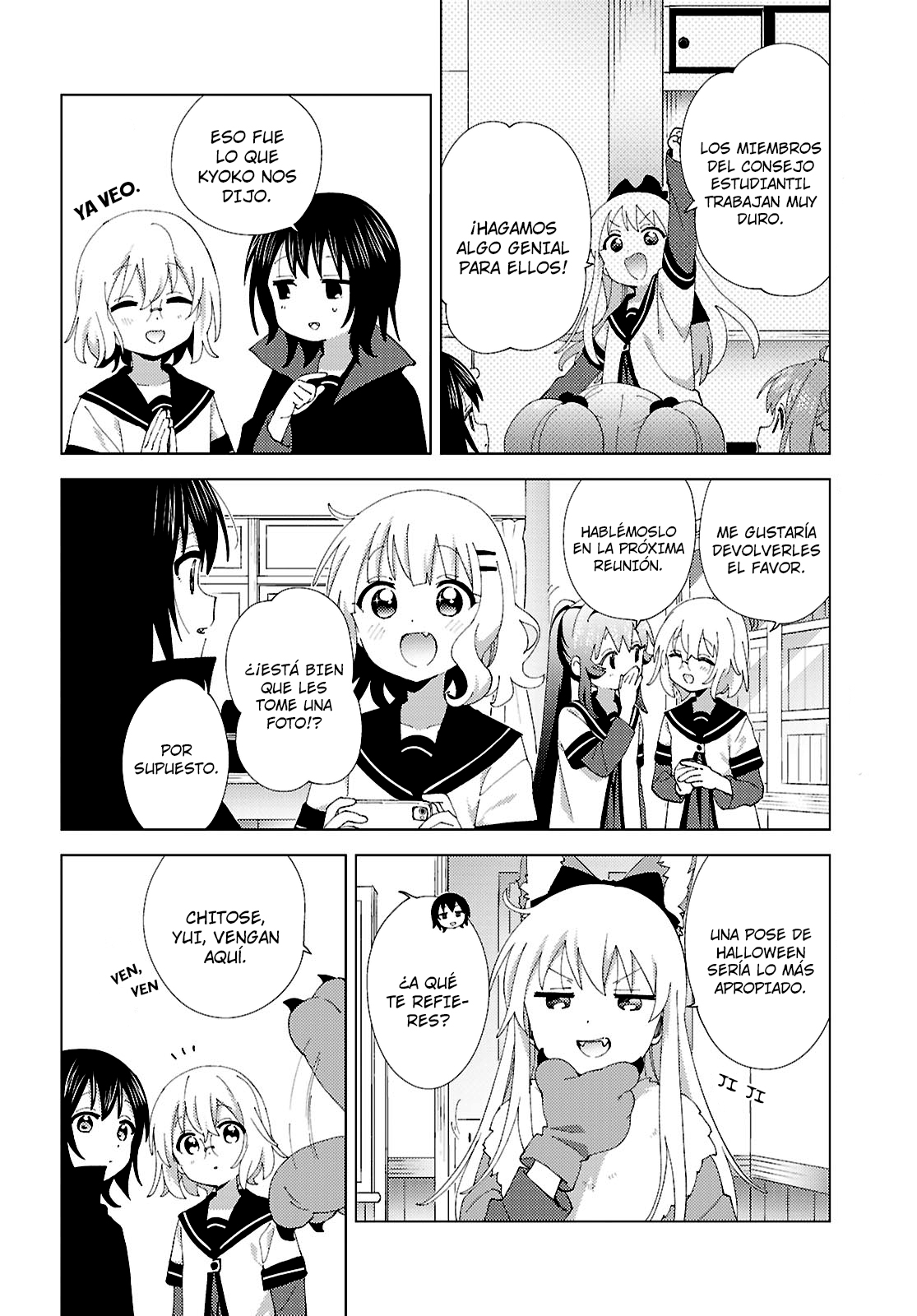 Yuru Yuri capítulo 215 página 8