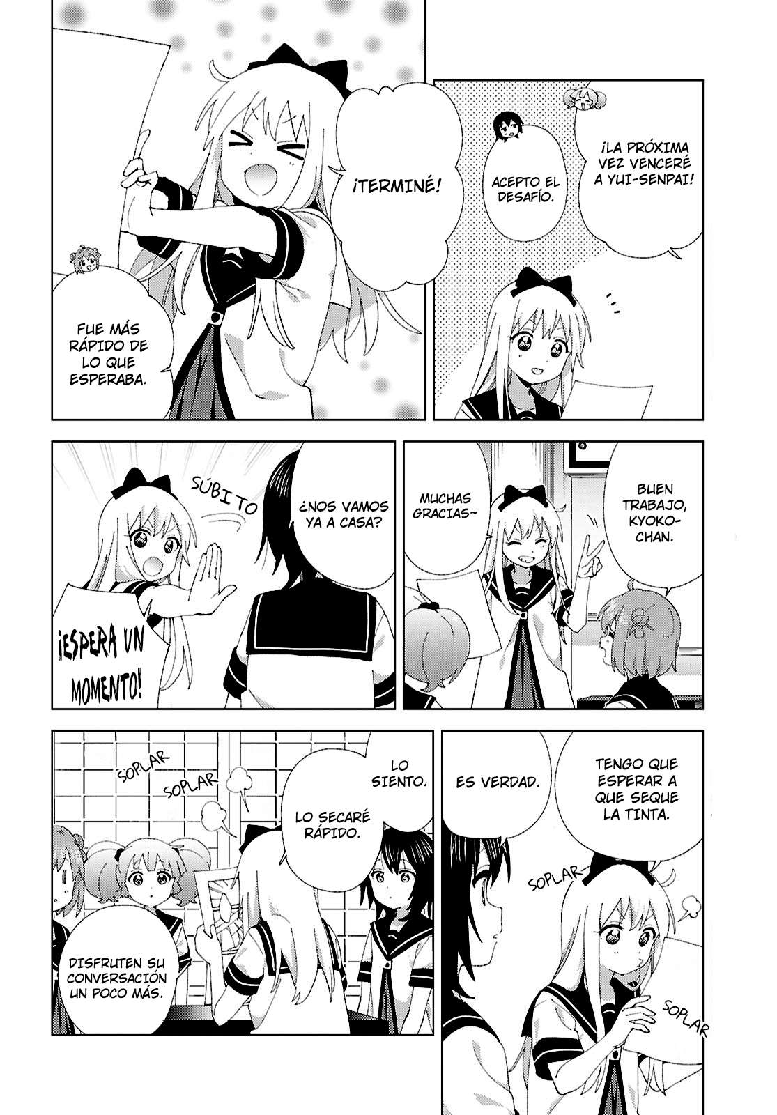 Yuru Yuri capítulo 224 página 4