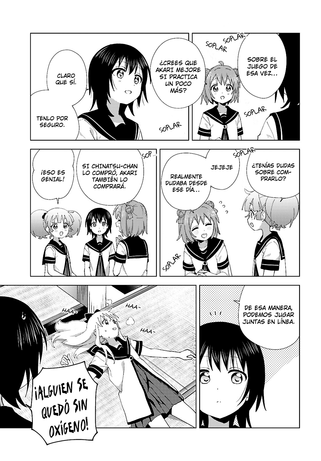Yuru Yuri capítulo 224 página 5