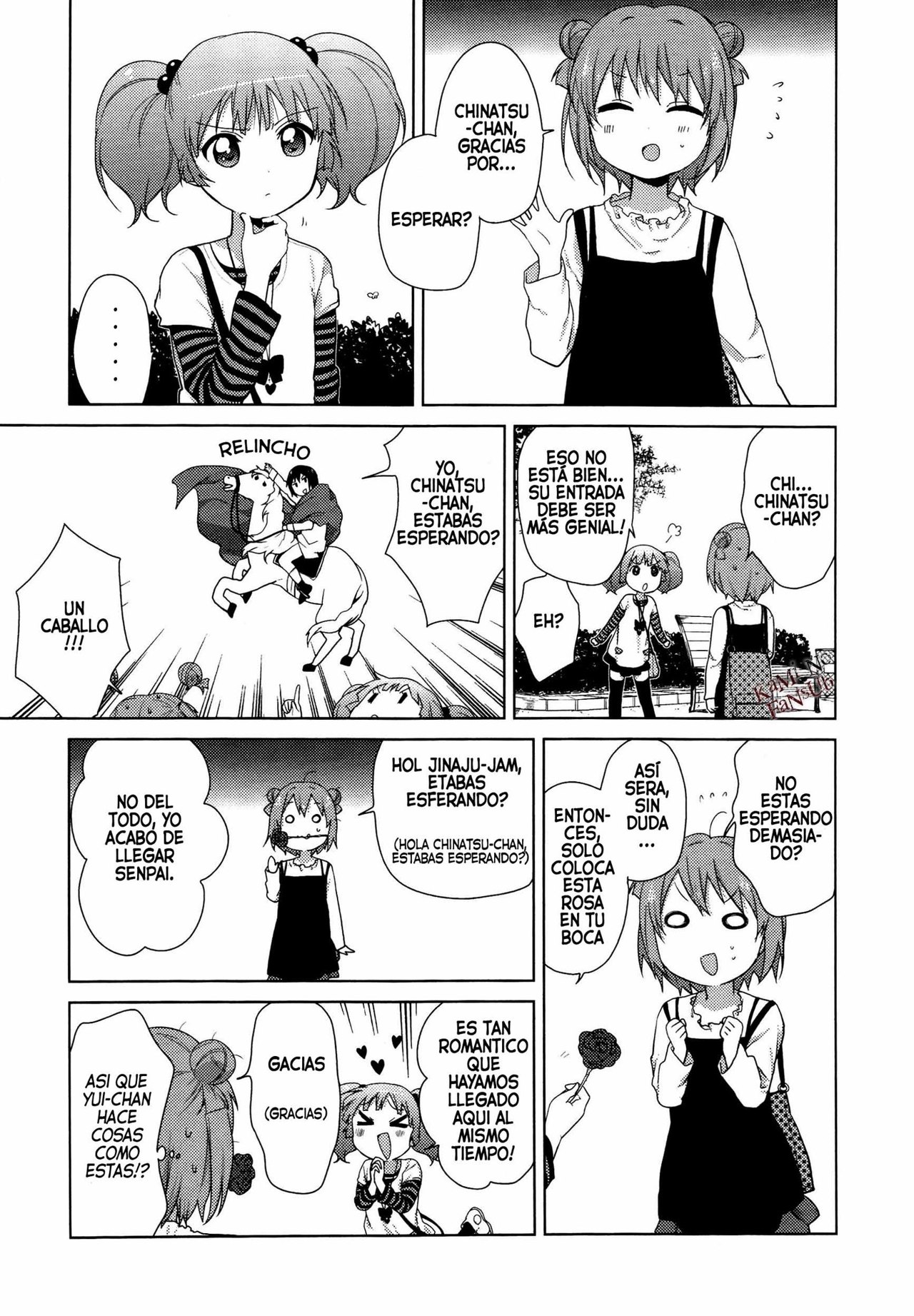 Yuru Yuri capítulo 61.1 página 4