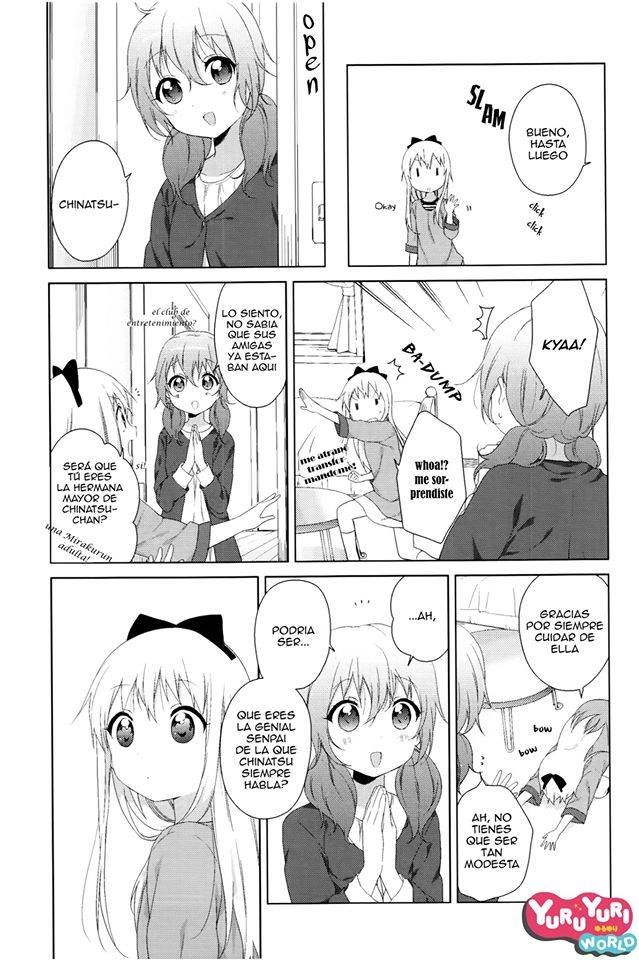 Yuru Yuri capítulo 70.07 página 3