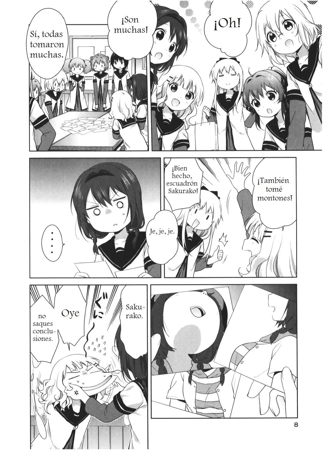 Yuru Yuri capítulo 88.5 página 10