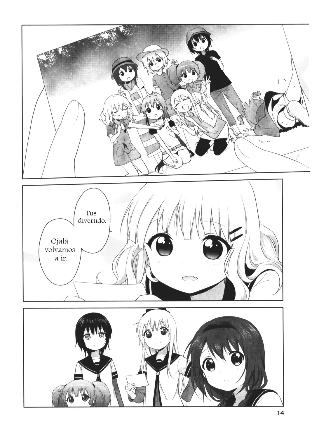Yuru Yuri capítulo 88.5 página 16