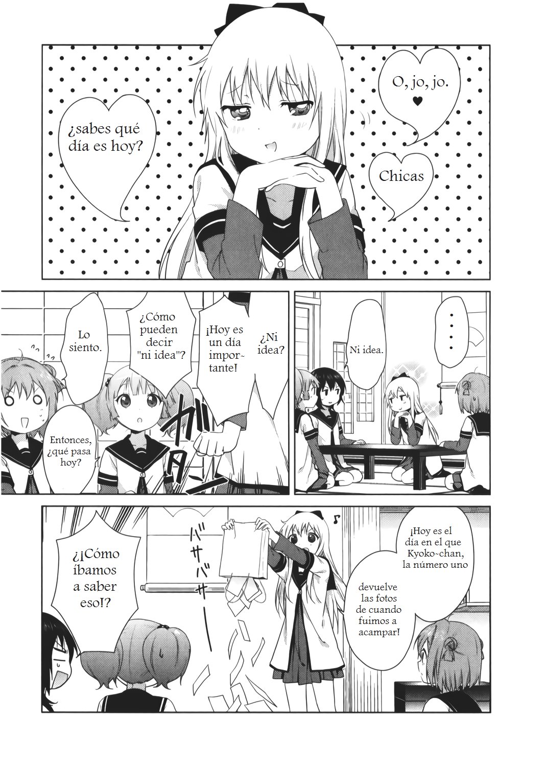 Yuru Yuri capítulo 88.5 página 3