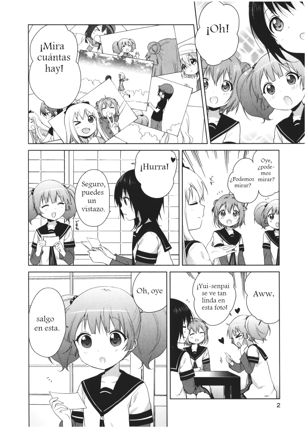 Yuru Yuri capítulo 88.5 página 4