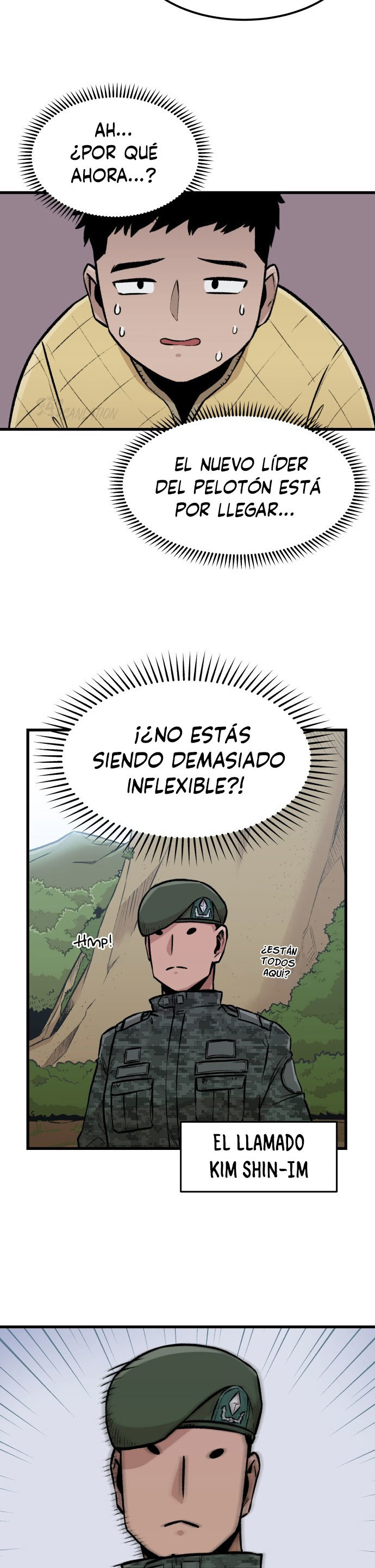 Reencarnación del soldado veterano capítulo 1 página 4