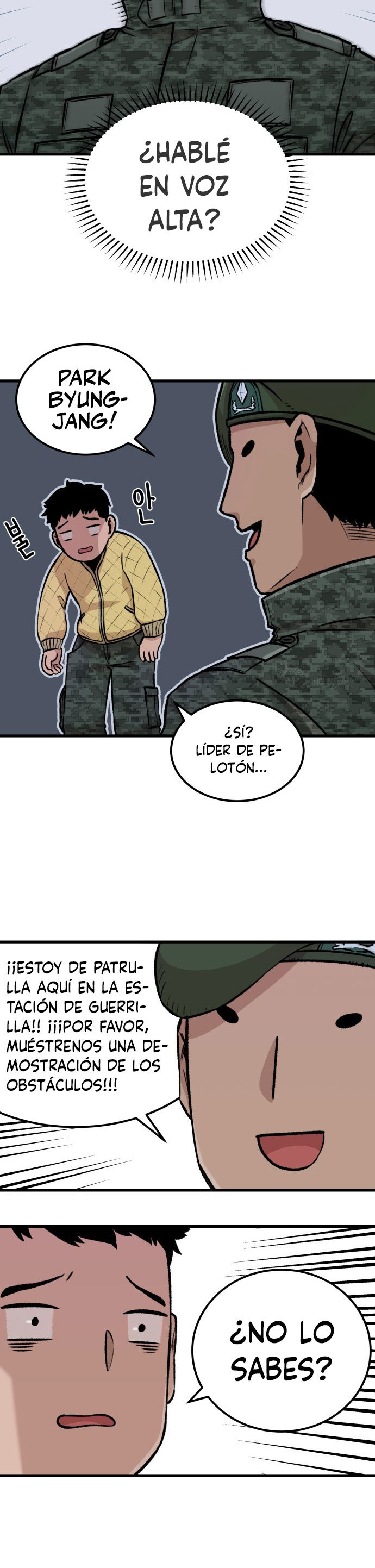Reencarnación del soldado veterano capítulo 1 página 5
