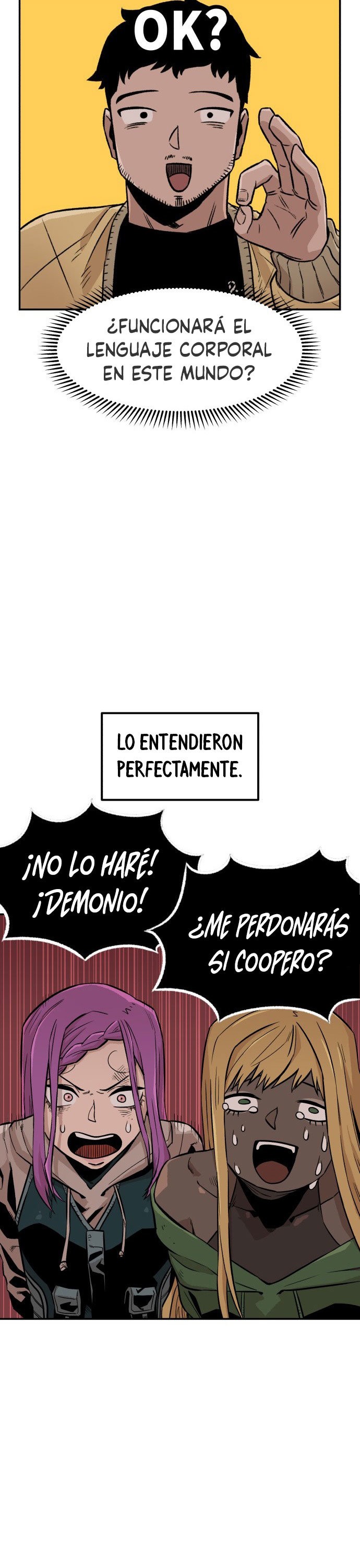 Reencarnación del soldado veterano capítulo 3 página 35