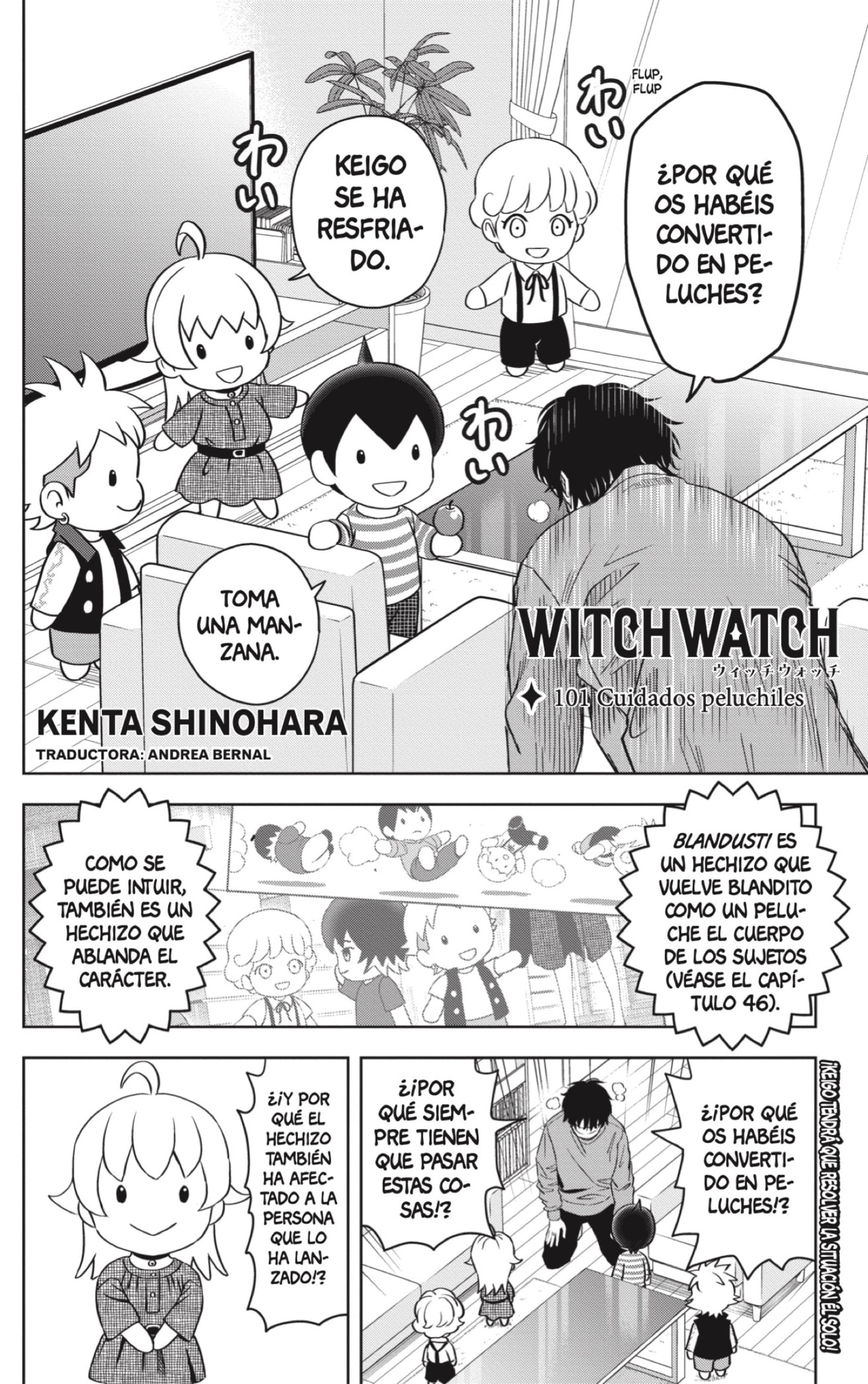 Witch Watch capítulo 101 página 4