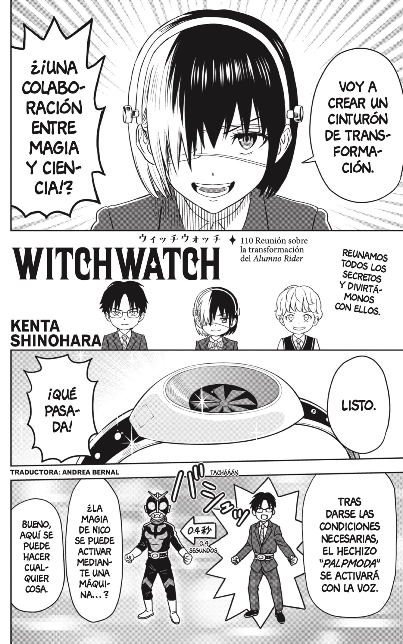 Witch Watch capítulo 110 página 4