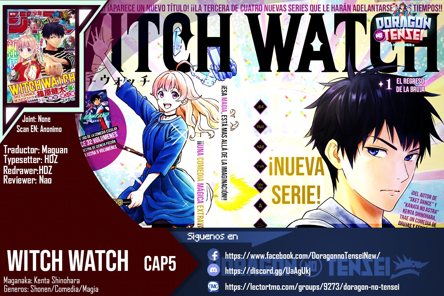 Witch Watch capítulo 5 página 1