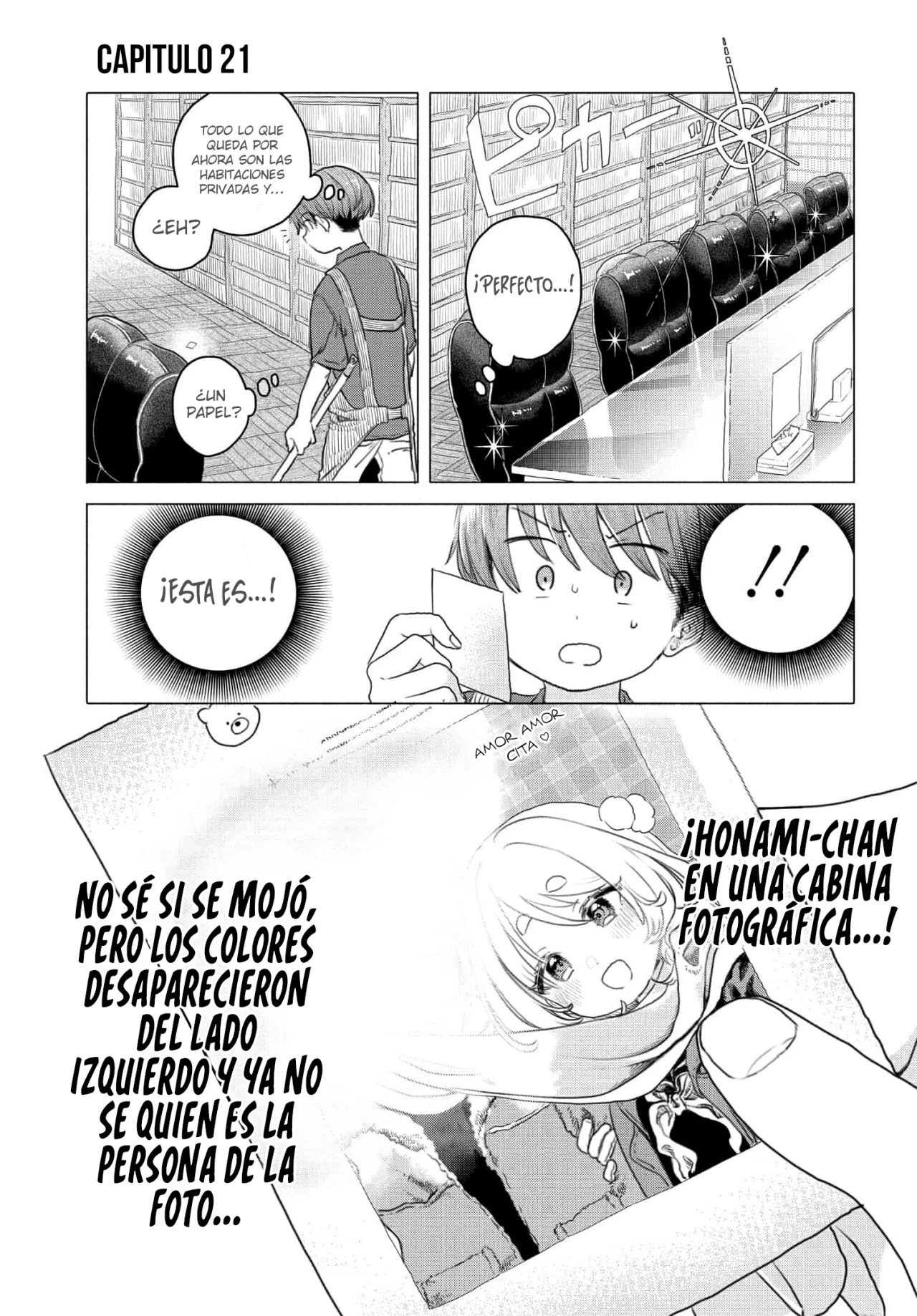 Una clienta habitual quiere tocarse el coñ* capítulo 21 página 3