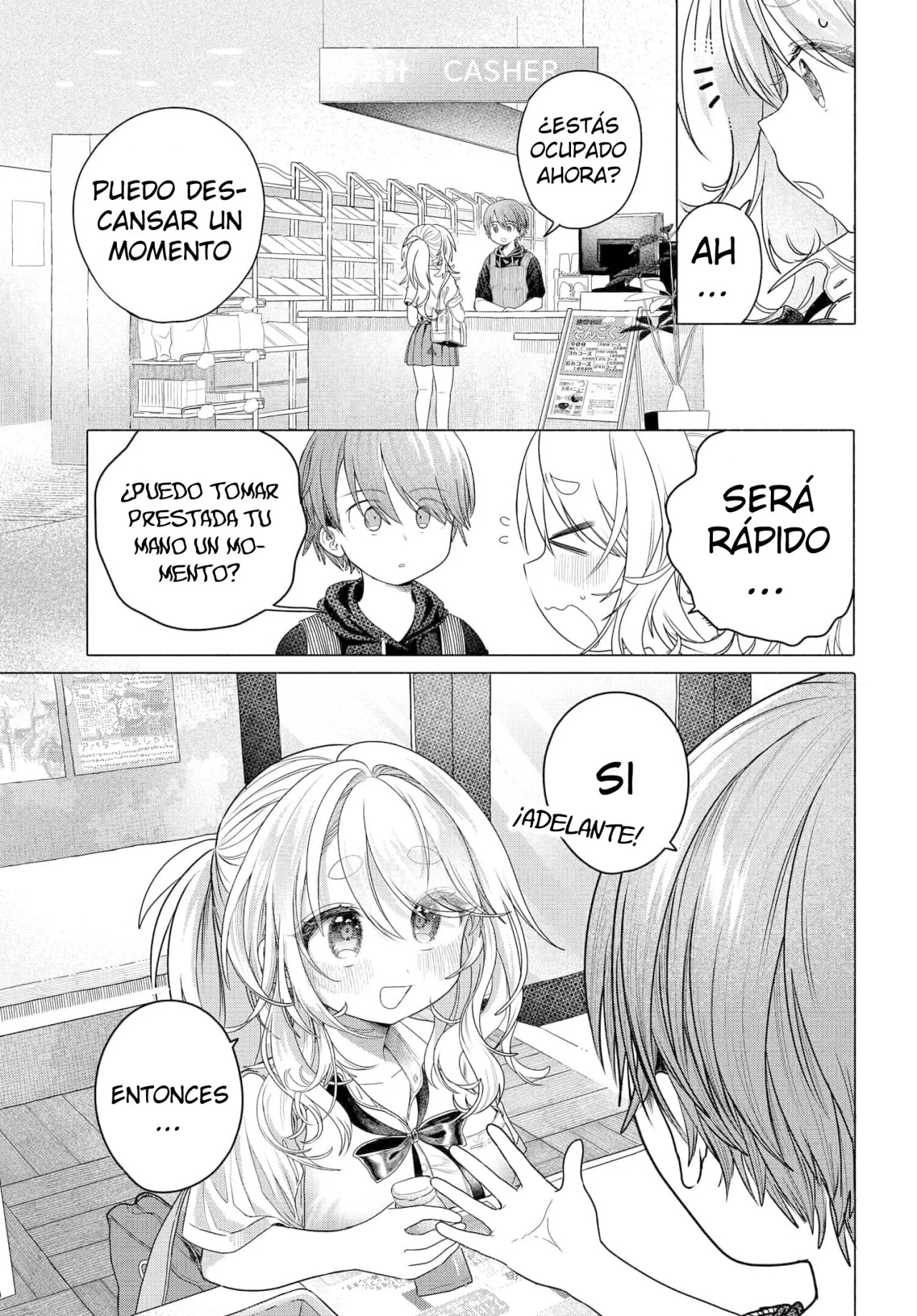 Una clienta habitual quiere tocarse el coñ* capítulo 31 página 6