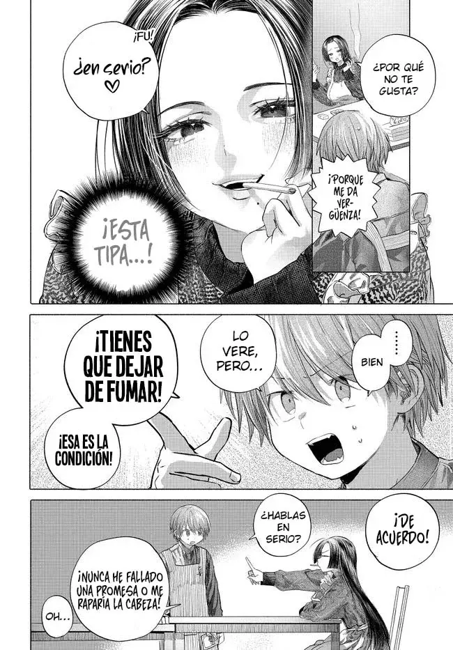 Una clienta habitual quiere tocarse el coñ* capítulo 47 página 5