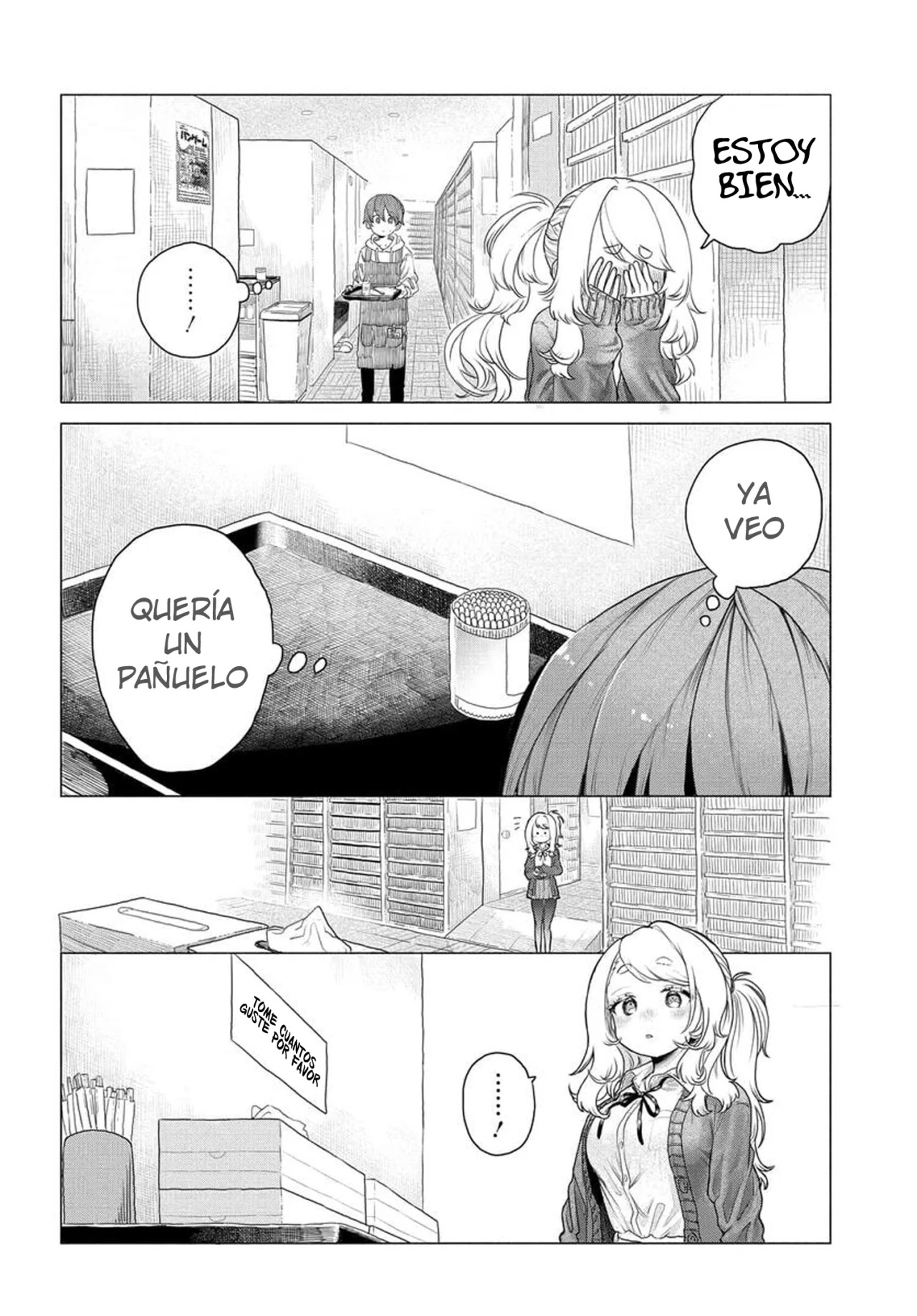 Una clienta habitual quiere tocarse el coñ* capítulo 9 página 5