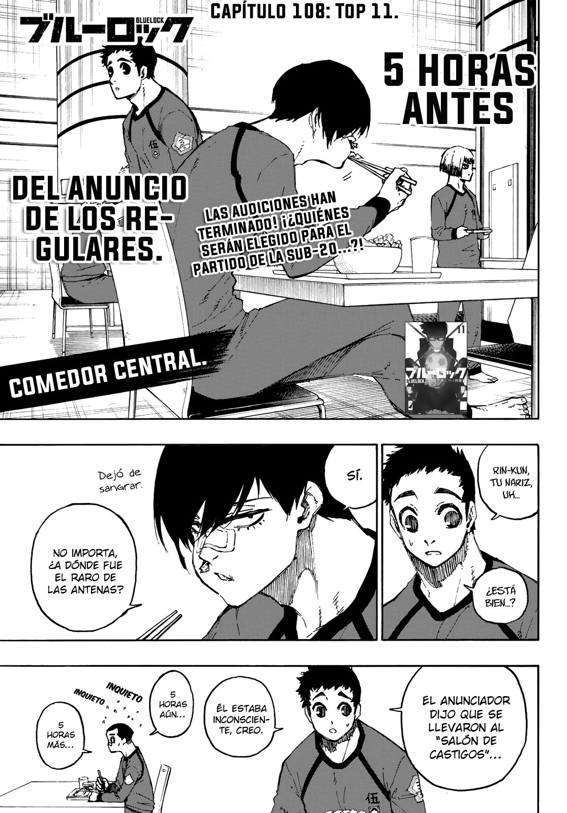Blue Lock capítulo 108 página 3