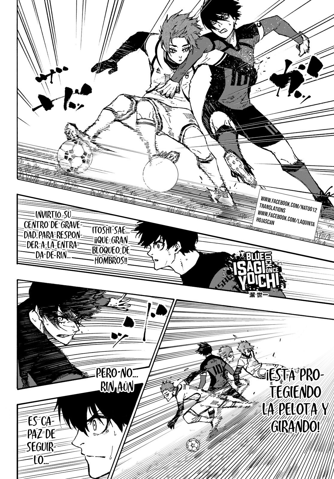Blue Lock capítulo 119 página 3