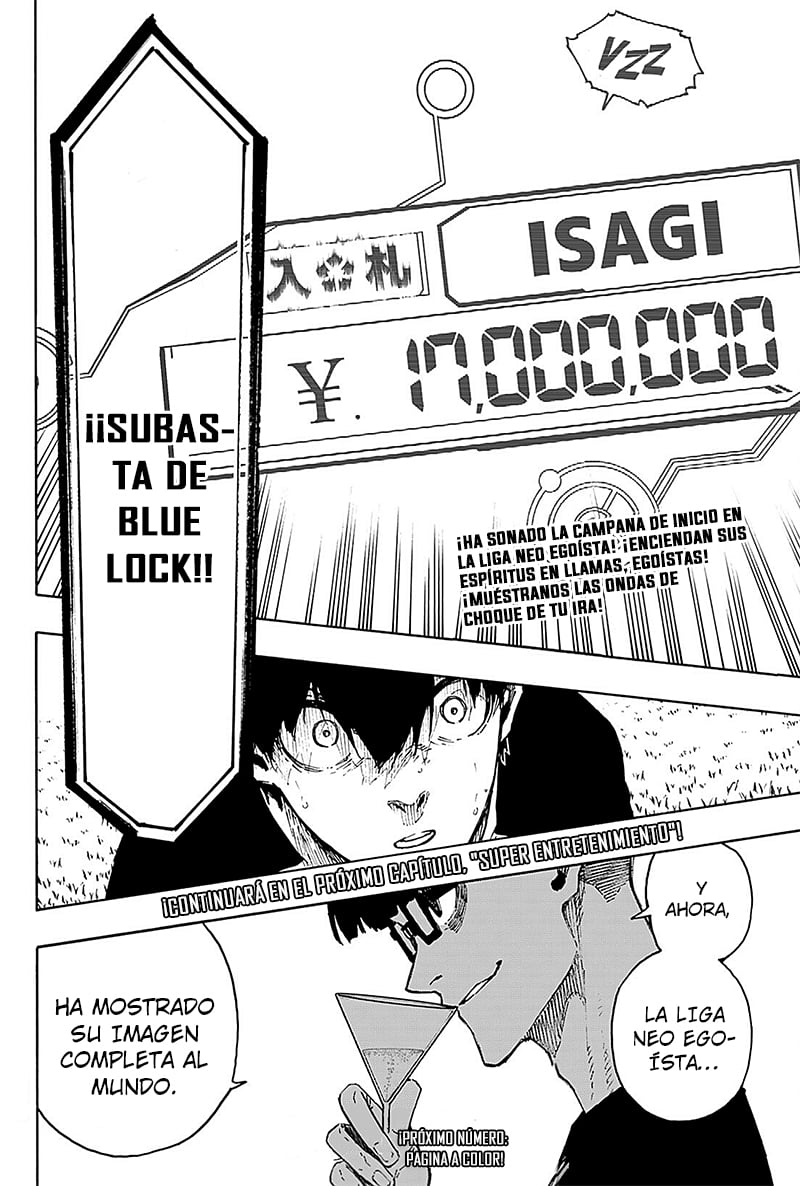 Blue Lock capítulo 168 página 20