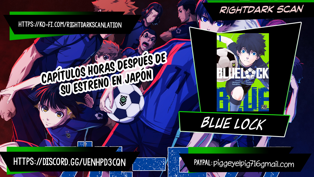 Blue Lock capítulo 191 página 1