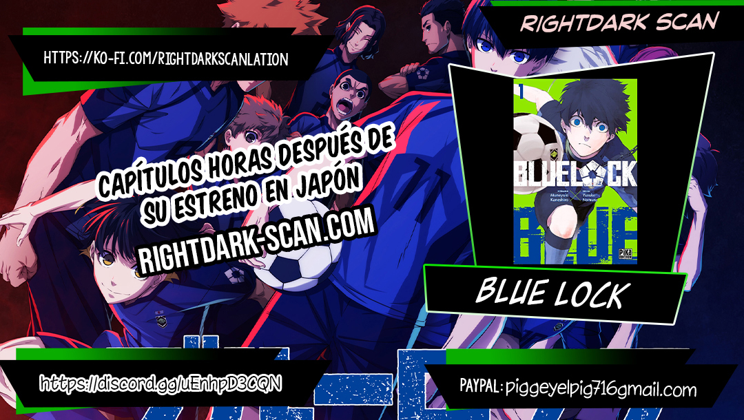 Blue Lock capítulo 194.1 página 1
