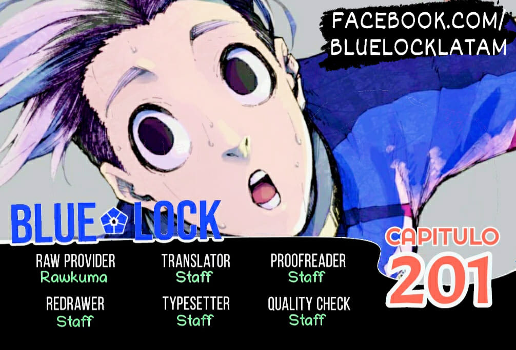 Blue Lock capítulo 201 página 1