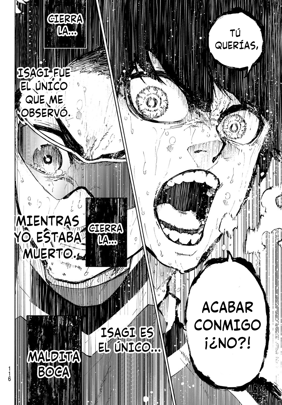 Blue Lock capítulo 202 página 12