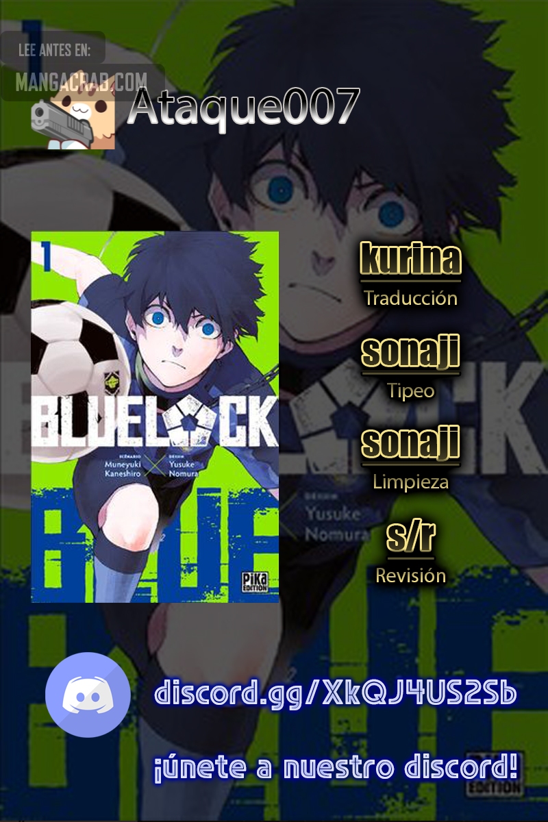 Blue Lock capítulo 204 página 1