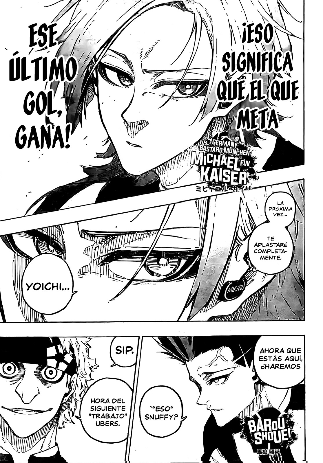 Blue Lock capítulo 222 página 4