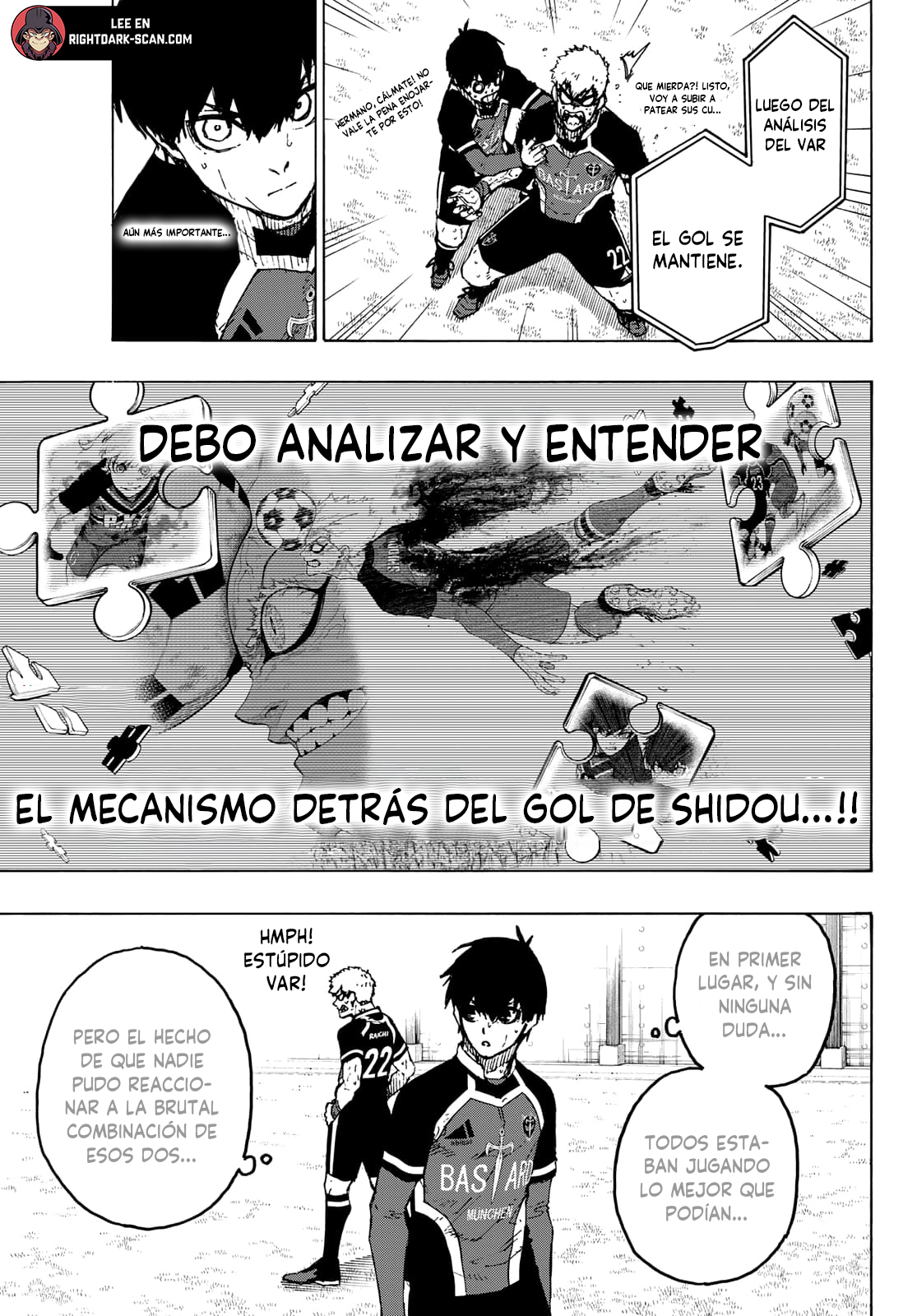 Blue Lock capítulo 253 página 8