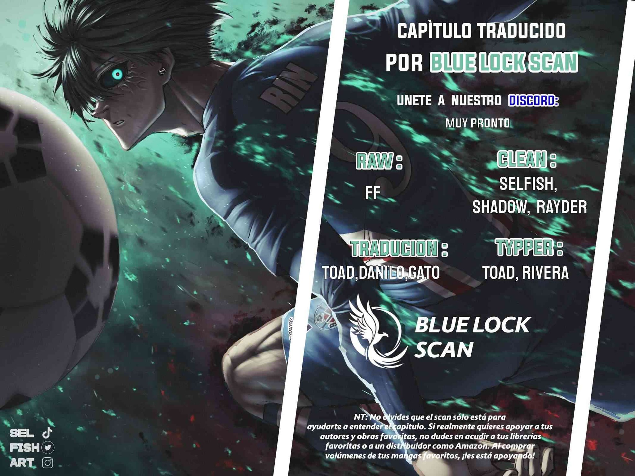 Blue Lock capítulo 262 página 19