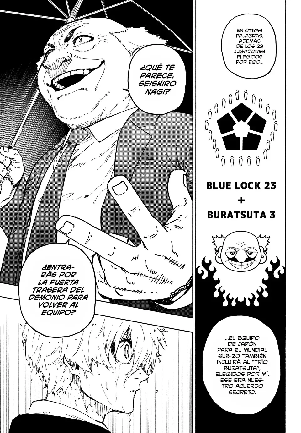 Blue Lock capítulo 308 página 8