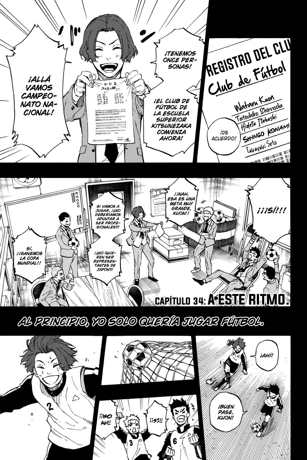 Blue Lock capítulo 34 página 2