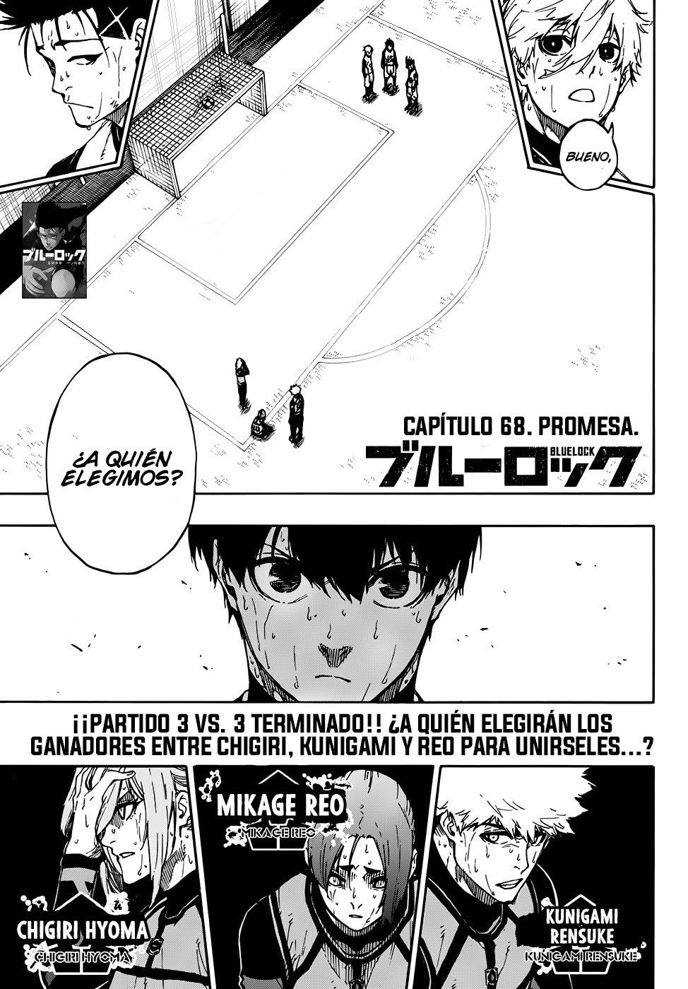 Blue Lock capítulo 68 página 8