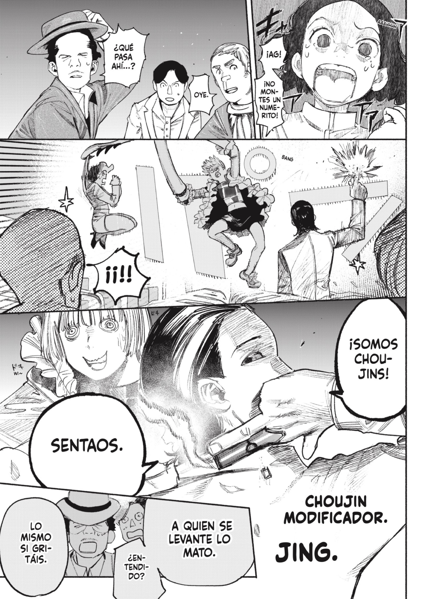 Choujin X capítulo 36 página 9