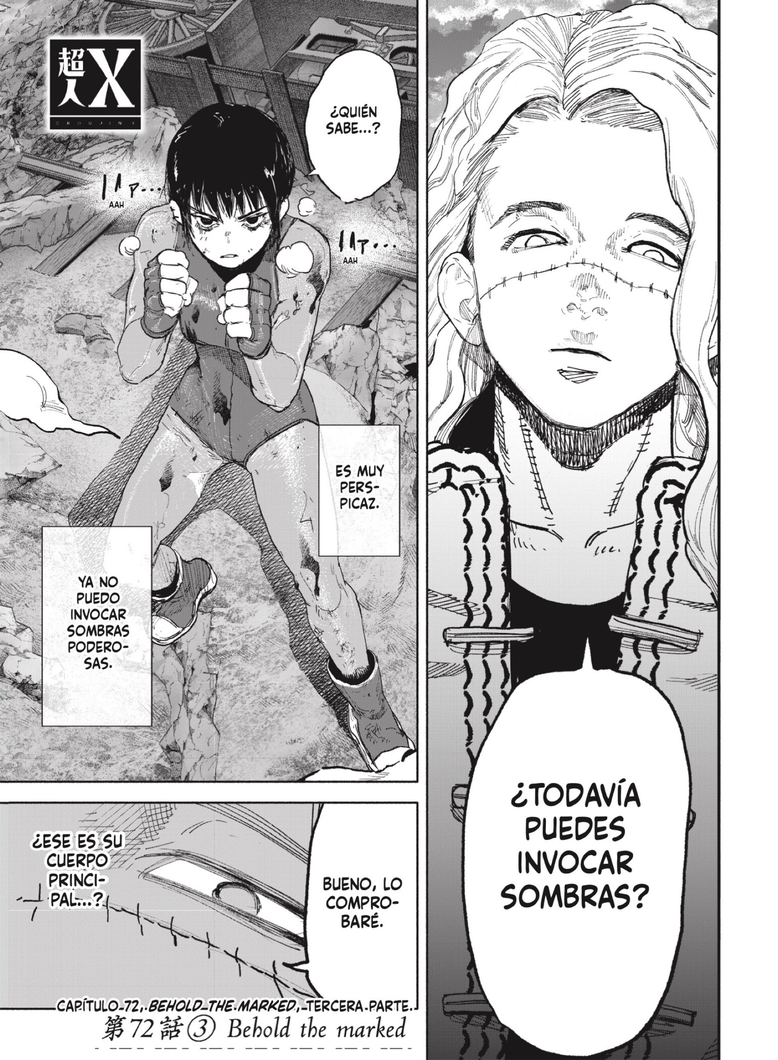 Choujin X capítulo 72.3 página 1