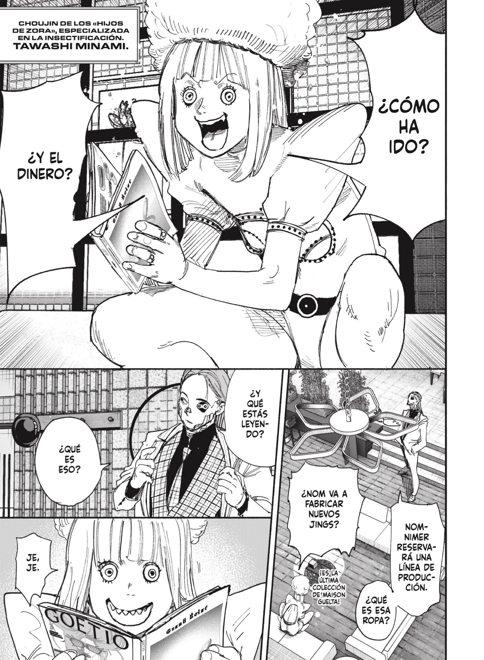 Choujin X capítulo 74 página 5