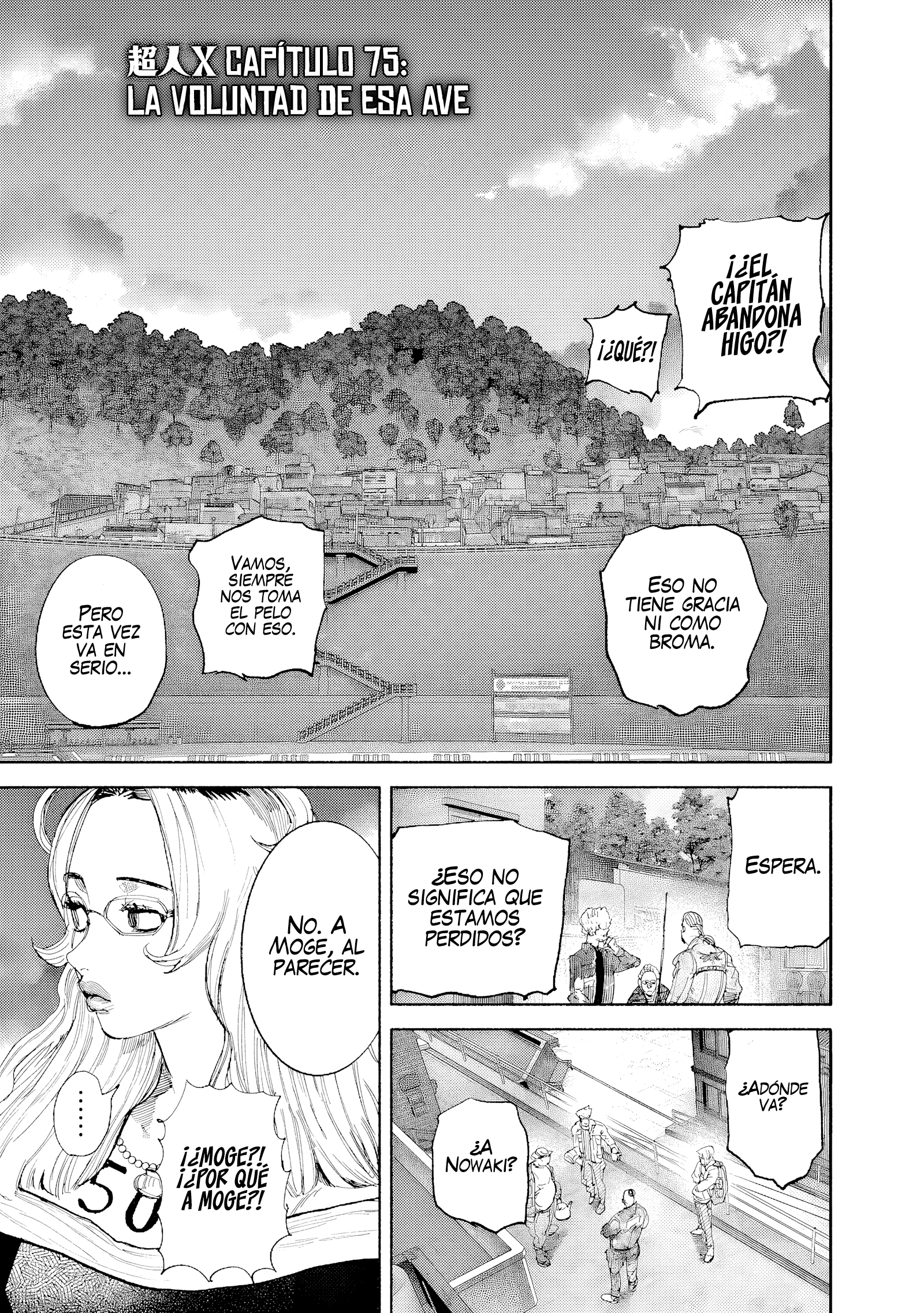 Choujin X capítulo 75 página 4