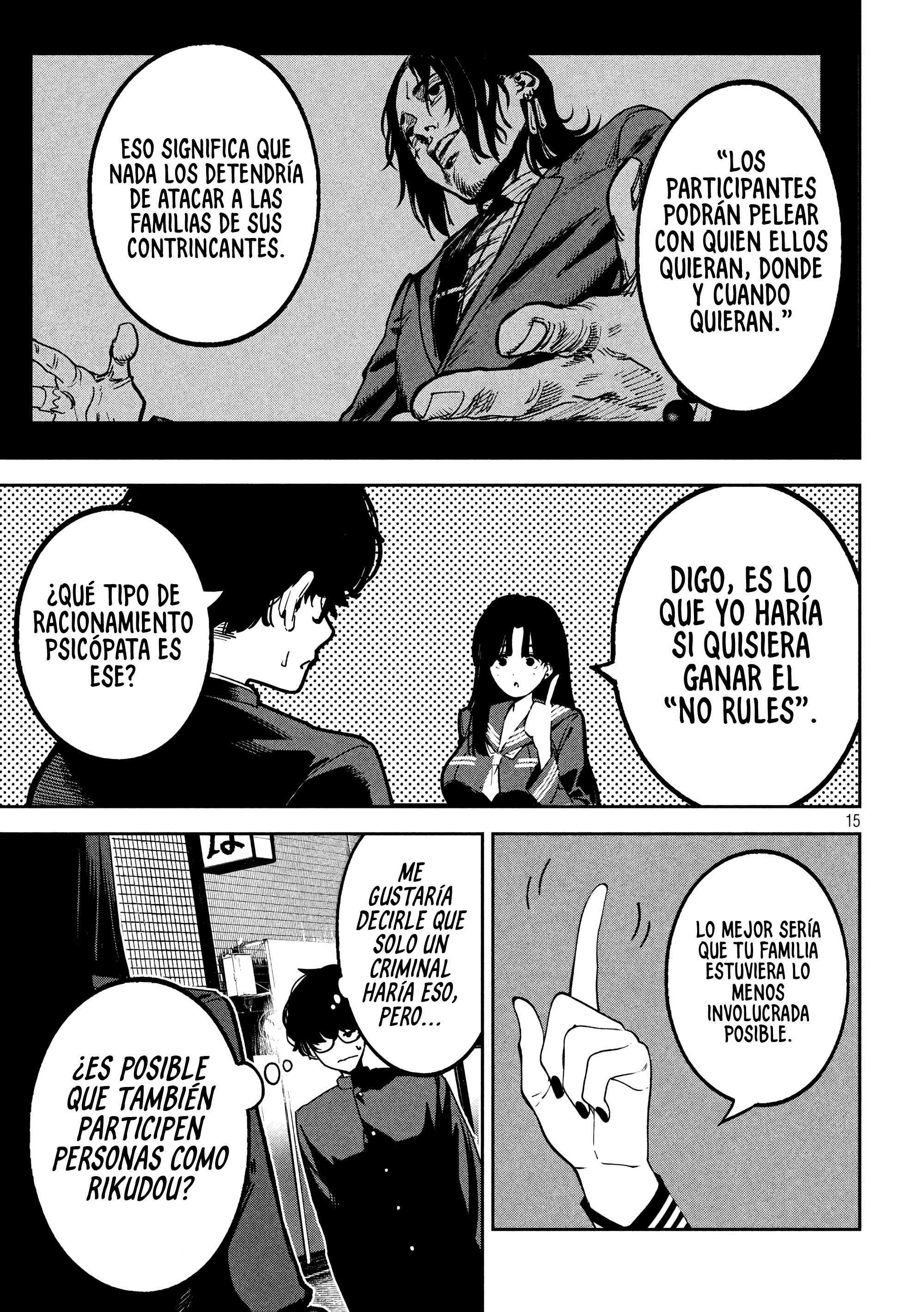Bouryoku Banzai capítulo 22 página 18
