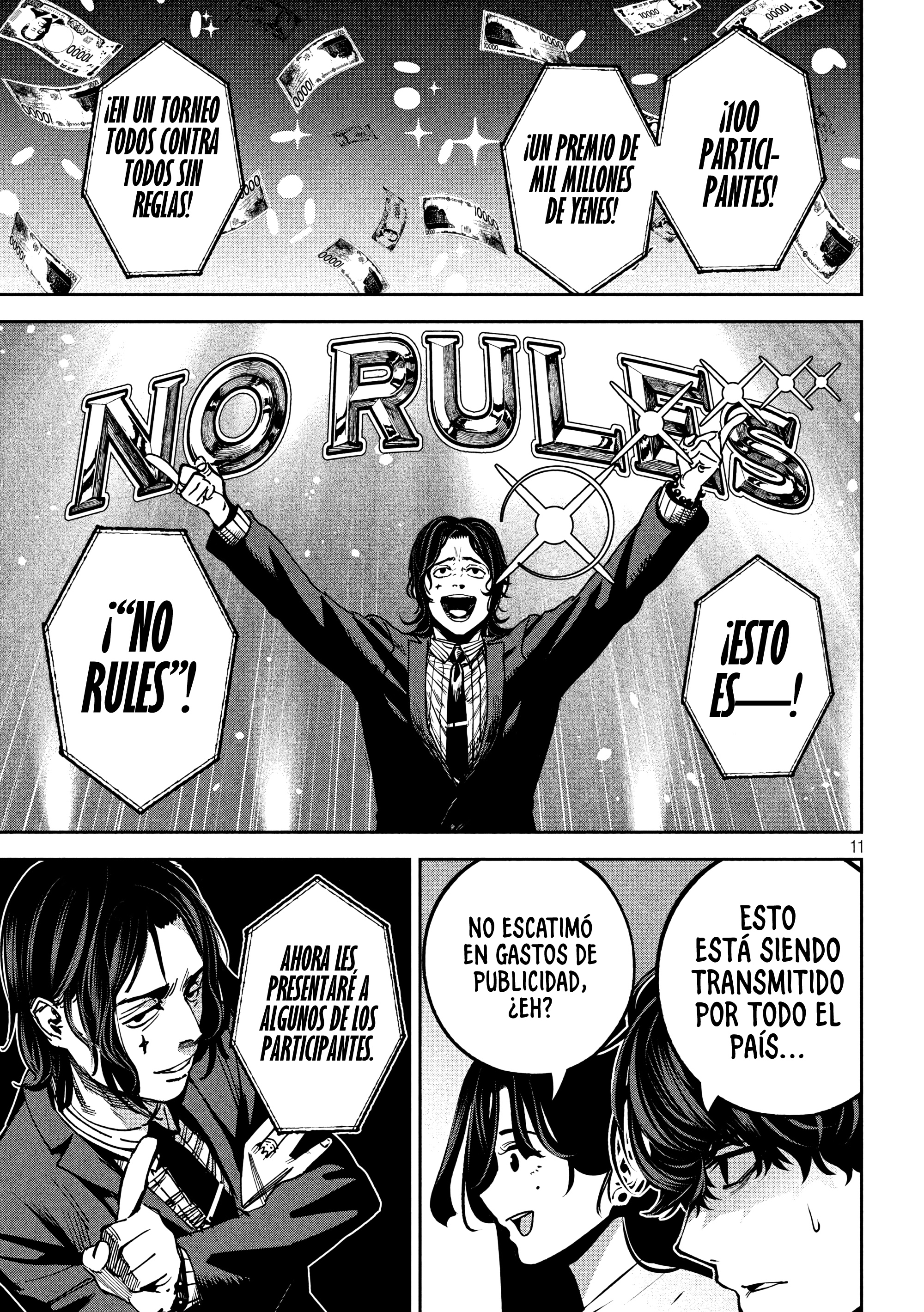 Bouryoku Banzai capítulo 23 página 14