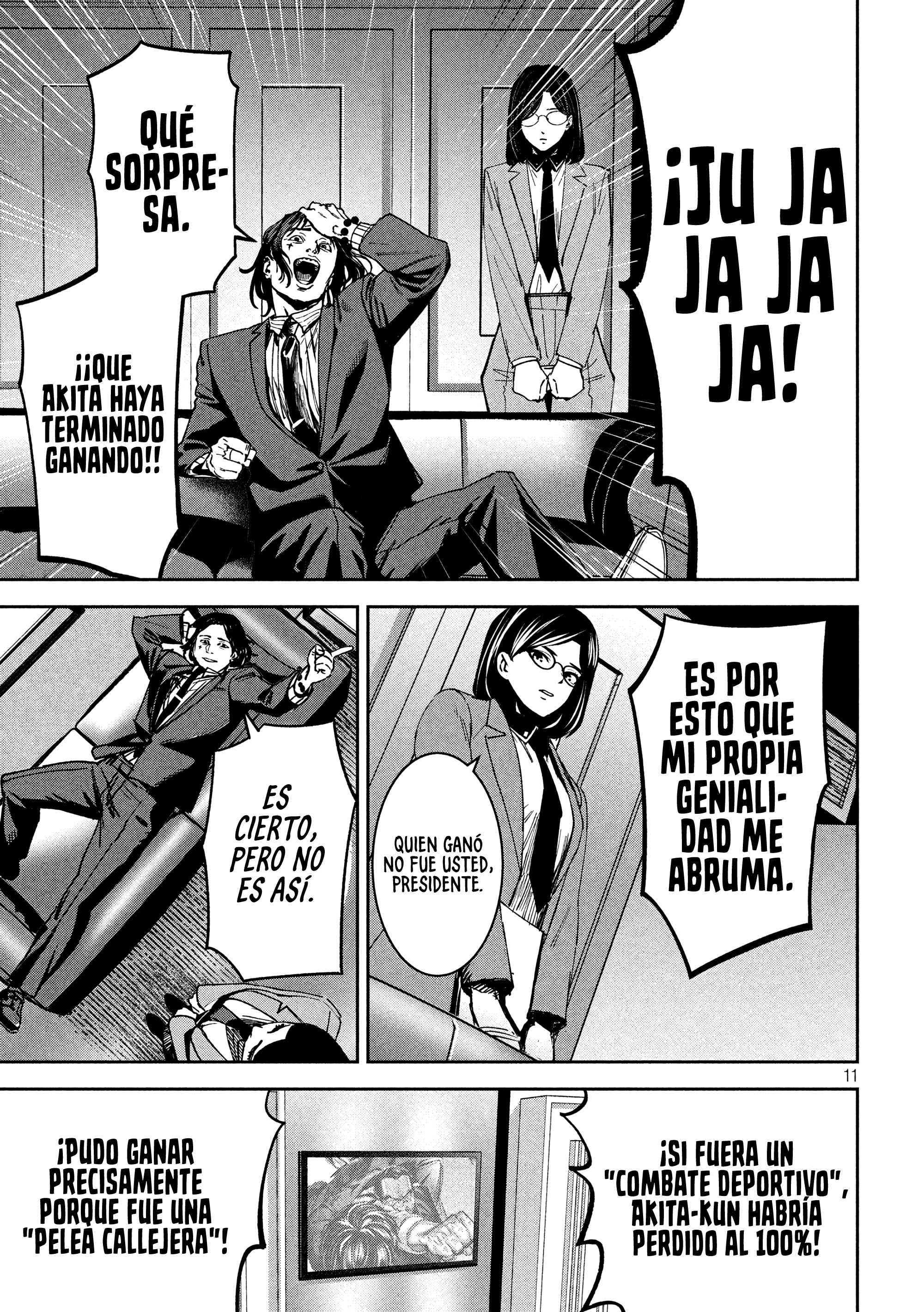 Bouryoku Banzai capítulo 31 página 14