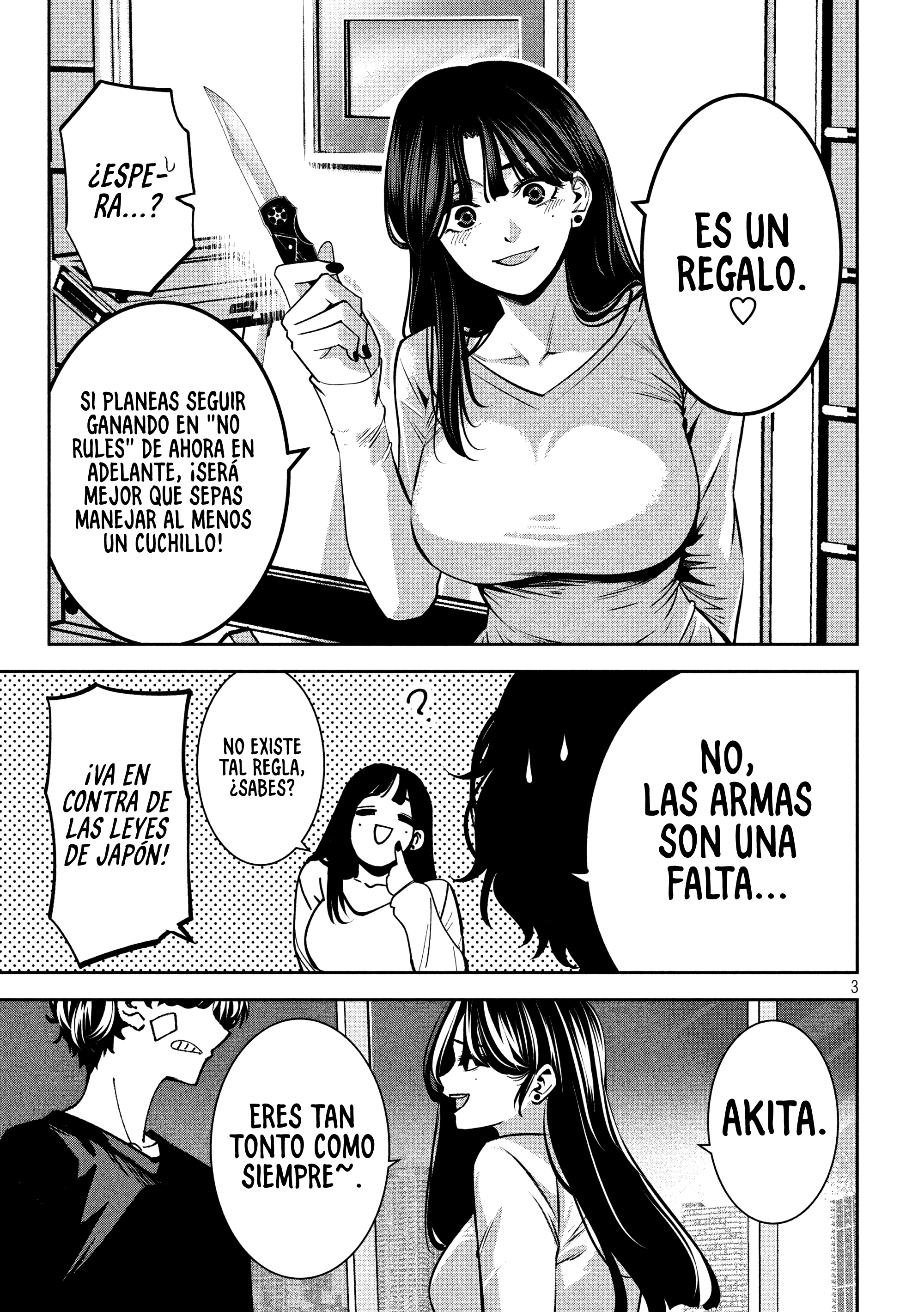 Bouryoku Banzai capítulo 33 página 6